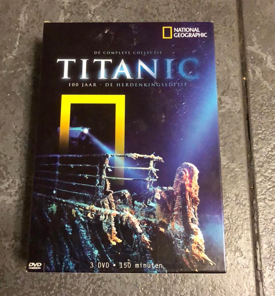 Titanic 100 jaar herdenkings editie zgan, Cd's en Dvd's, Dvd's | Documentaire en Educatief, Zo goed als nieuw, Biografie, Boxset