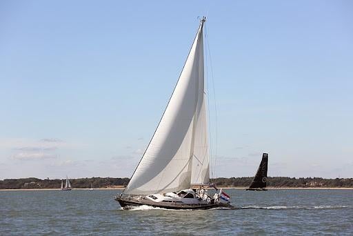 Wereldzeiljacht Trintella 49A, Watersport en Boten, Ophalen of Verzenden, Zo goed als nieuw, Aluminium, Diesel
