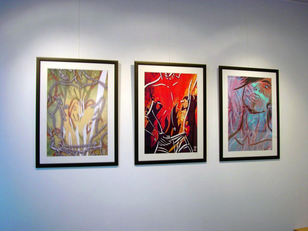 Wissellijst met tekening Schoolsout, Pieter van Cleef lijst, Antiek en Kunst, Ophalen of Verzenden