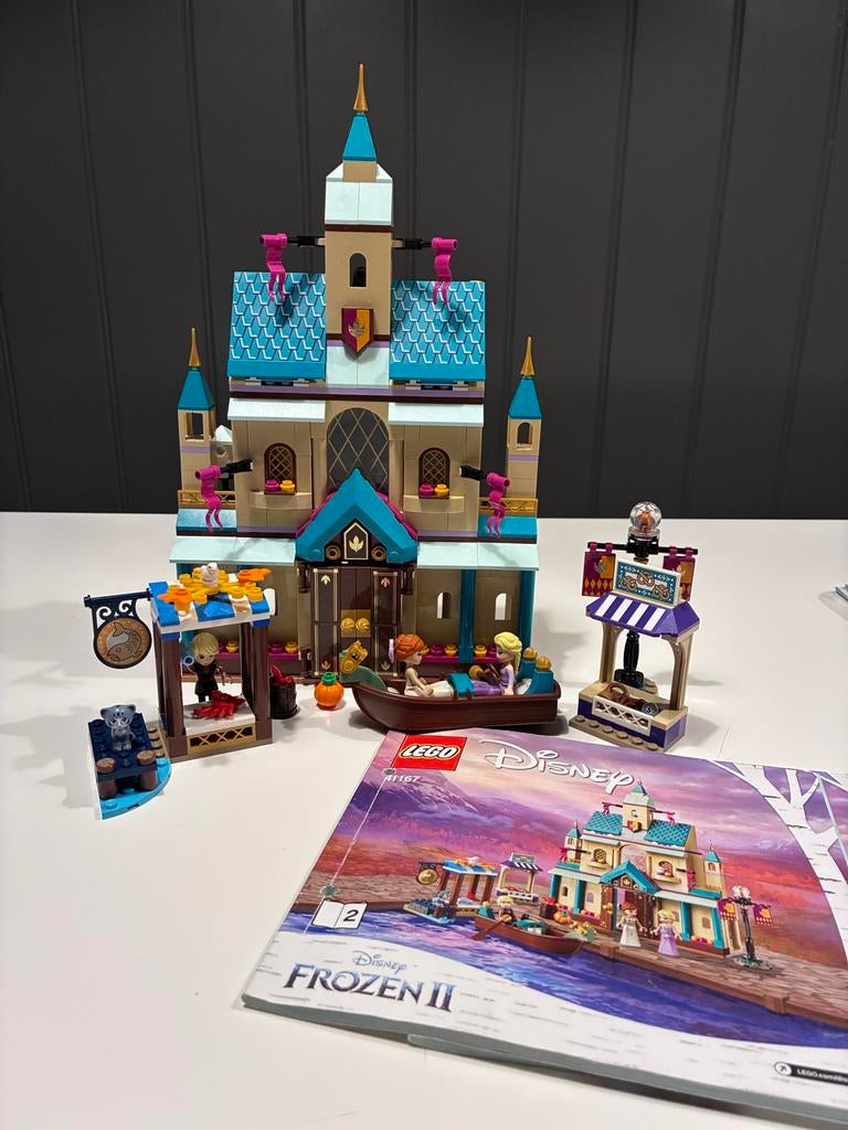 Lego Frozen kasteel 41167, Kinderen en Baby's, Speelgoed | Duplo en Lego, Ophalen of Verzenden, Zo goed als nieuw, Complete set