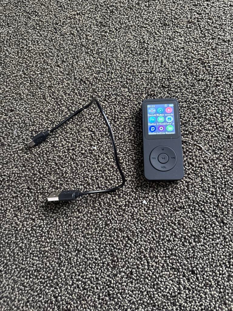 MP3 Speler - Zwart - Met Radio, Overige types, Gebruikt, Met radio, Zwart