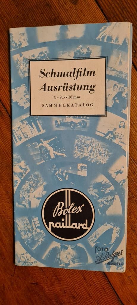 Bolex Paillard Schmalfilm Ausrüstung Katalog, Ophalen of Verzenden, Accessoire