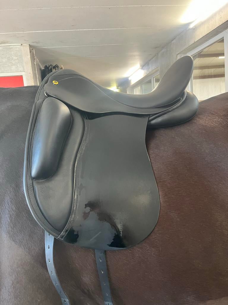 Dressuurzadel Anatomica 17,5 inch, Dieren en Toebehoren, Paarden en Pony's | Zadels, Dressuur, Ophalen