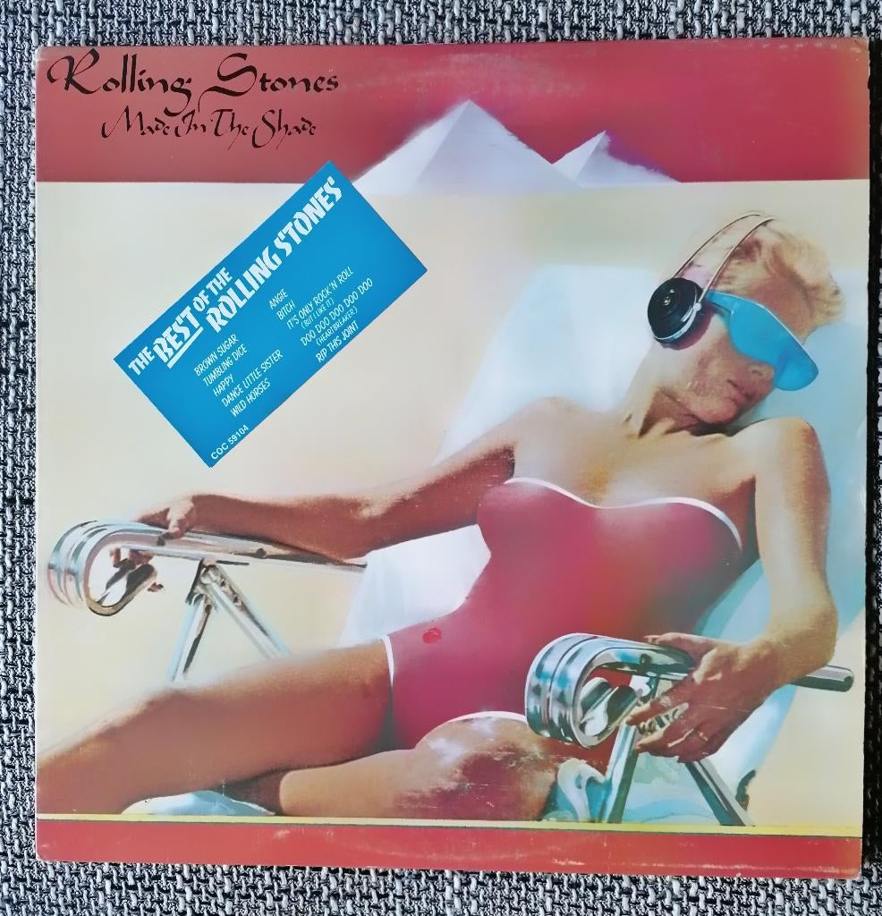 Rolling Stones - Made In The Shade l.p., Cd's en Dvd's, Vinyl | Rock, Ophalen of Verzenden, Gebruikt, 12 inch, Poprock