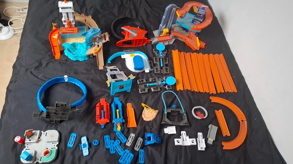 Grote hotwheels set inclusief 35 hotwheels, Spelcomputers en Games, Games | Atari, 1 speler, Ophalen of Verzenden, Zo goed als nieuw