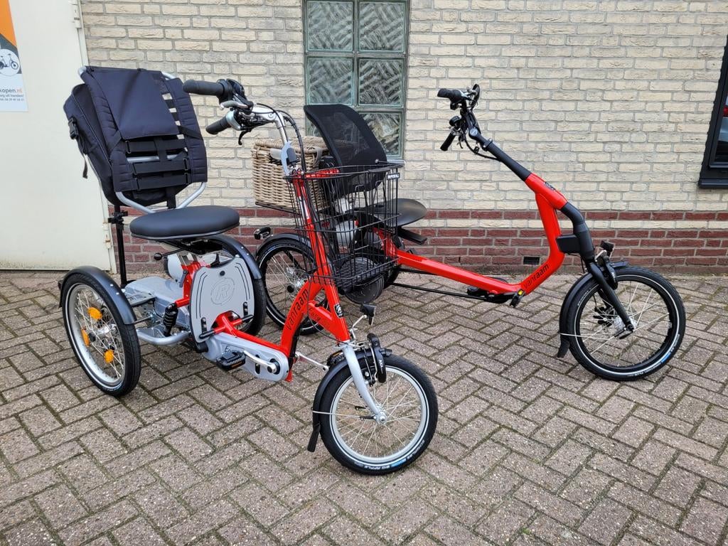 DRIEWIELFIETSEN - NIEUW EN GEBRUIKT van Raam en Huka, Fietsen en Brommers, Fietsen | Driewielfietsen, Ophalen, Gebruikt