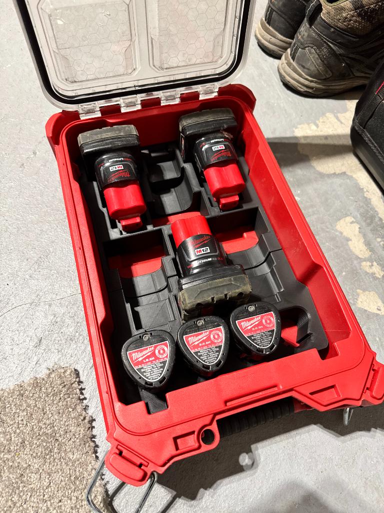 Milwaukee packout insert voor M12 accu's, Almere, Nieuw, GEREED3D, Ophalen of Verzenden
