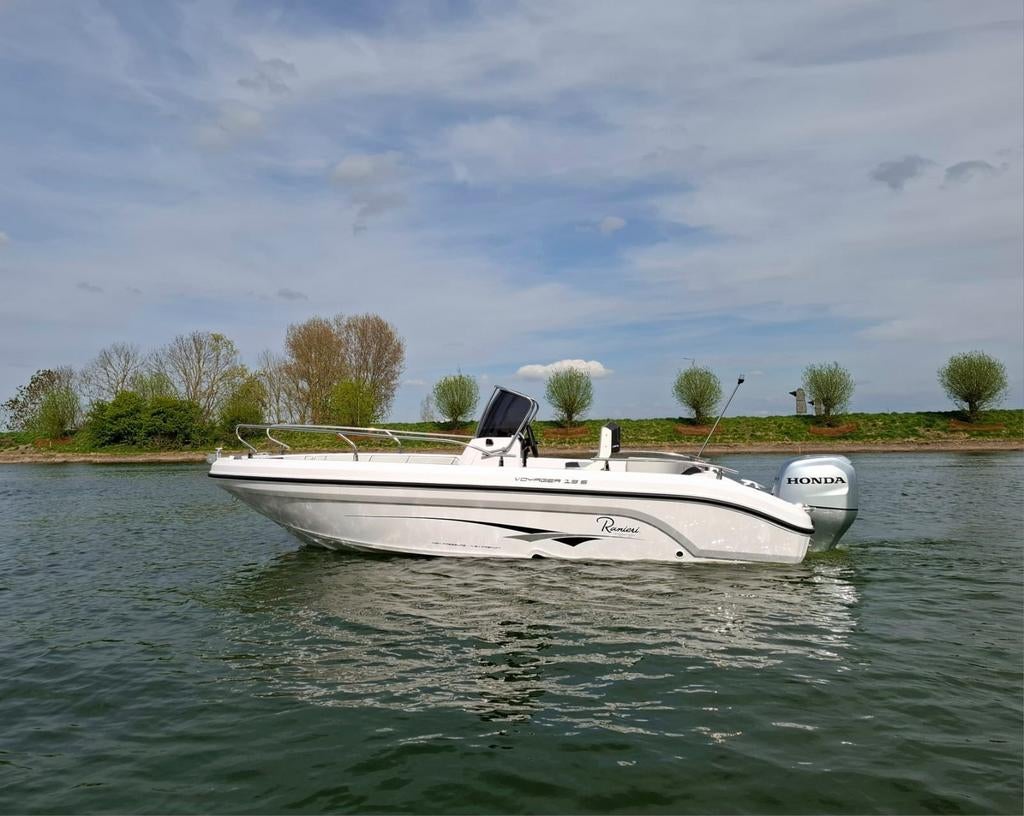 Ranieri Voyager 19S - Honda BF100LRTU, Ophalen, Nieuw, Aluminium, Buitenboordmotor