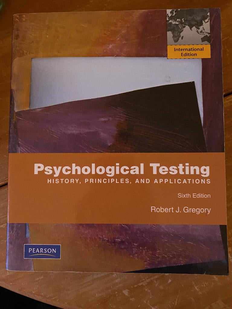 Psychological Testing, Zo goed als nieuw, Gregory, Beta, HBO