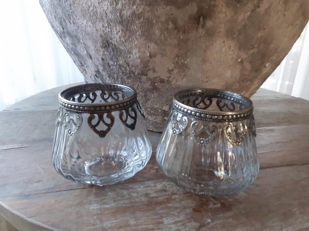 Exclusieve windlichten "SOBER STIJL"., Overige materialen, Nieuw, Ophalen of Verzenden, Kandelaar