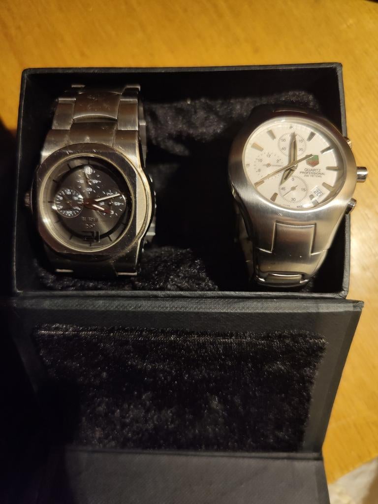 TAG Heuer Horloges - en een Breil Set van 2, Sieraden, Tassen en Uiterlijk, Horloges | Antiek, Overige merken, Staal, Polshorloge