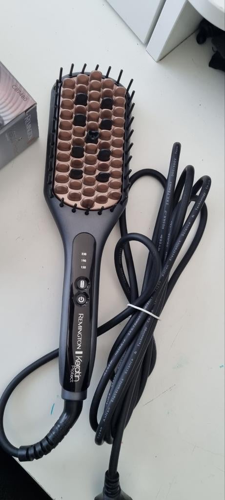 Remington straight brush, Ophalen of Verzenden, Krultang of Stijltang
