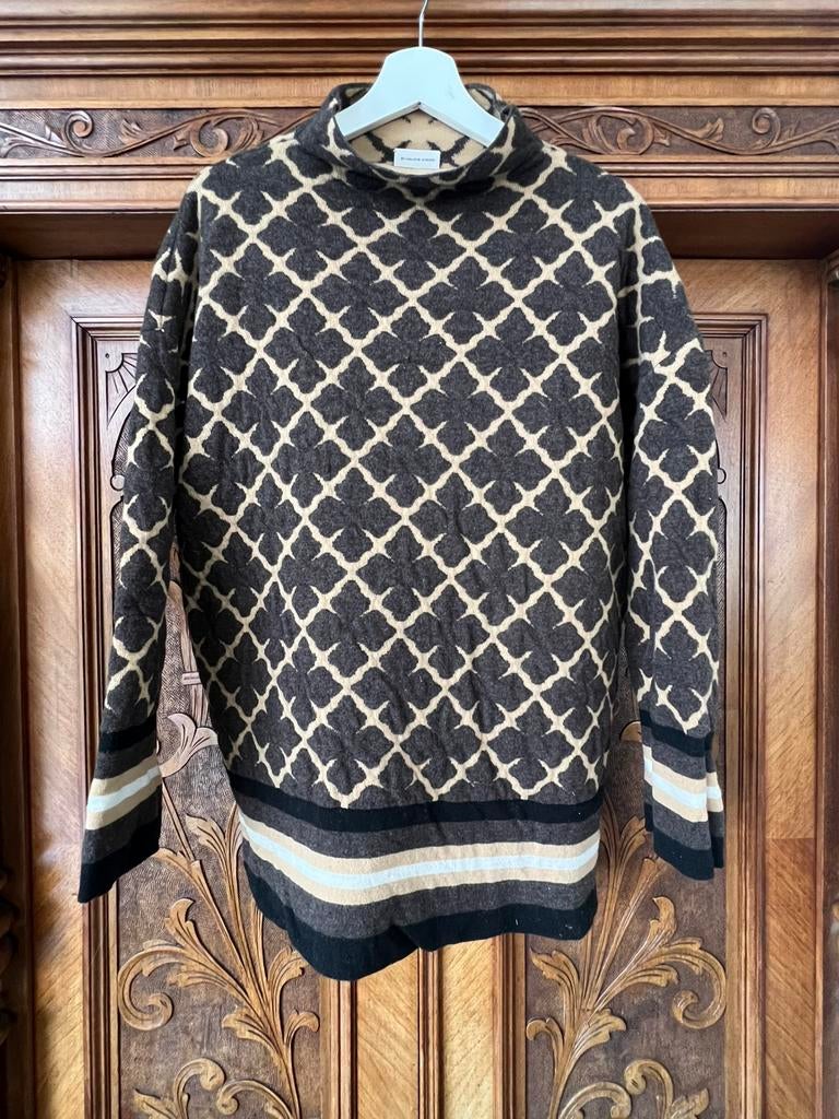 By Malene Birger trui maat S, donkerbruin, 80% merinowol, Kleding | Dames, Truien en Vesten, Zo goed als nieuw, Maat 38/40 (M)
