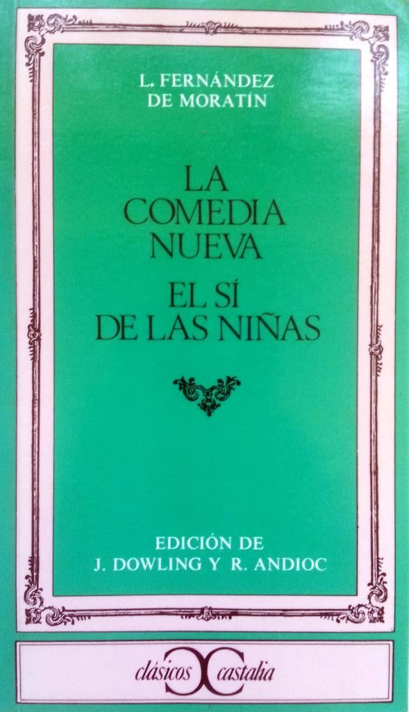 L. Fernández de Moratín - La comedia nueva / El sí de las ni, Ophalen of Verzenden, Zo goed als nieuw, Fictie