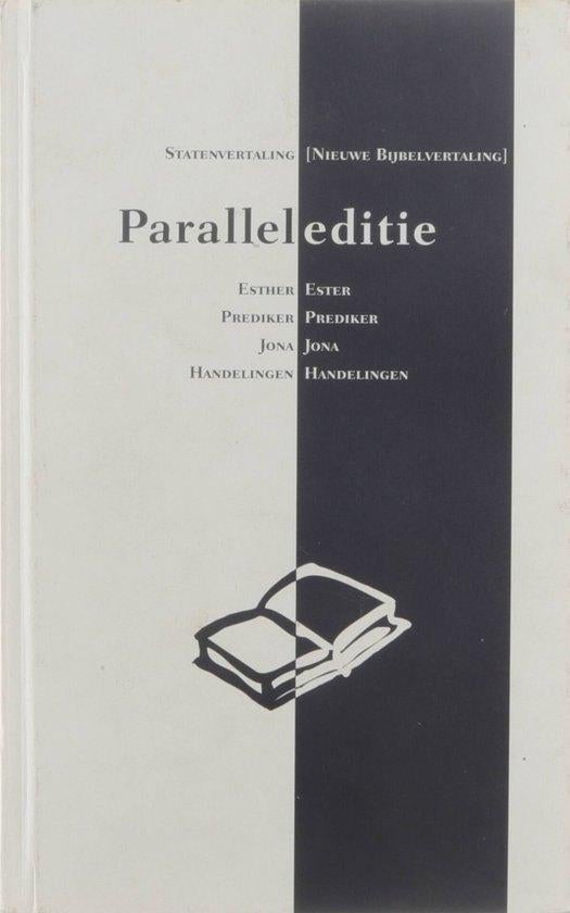 Paralleleditie Statenvertaling/ Nieuwe Bijbelvertaling, Ophalen of Verzenden, Nieuw