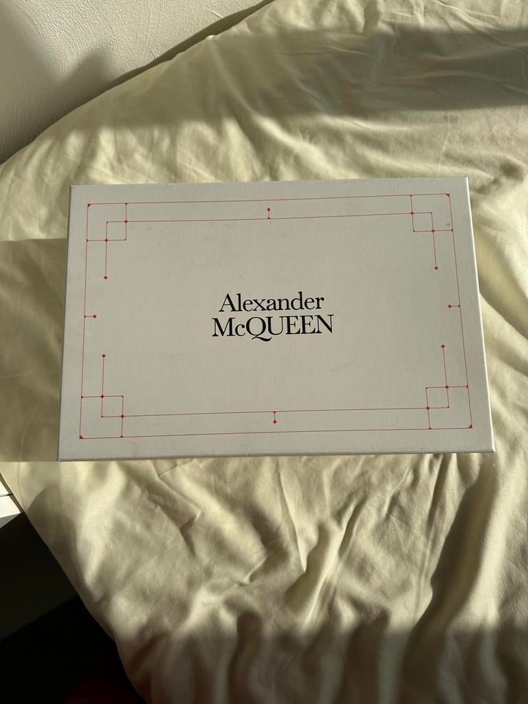 Alexander McQueen Sneakers Oversized Leer, Kleding | Heren, Schoenen, Ophalen, Zwart, Sneakers of Gympen, Gedragen
