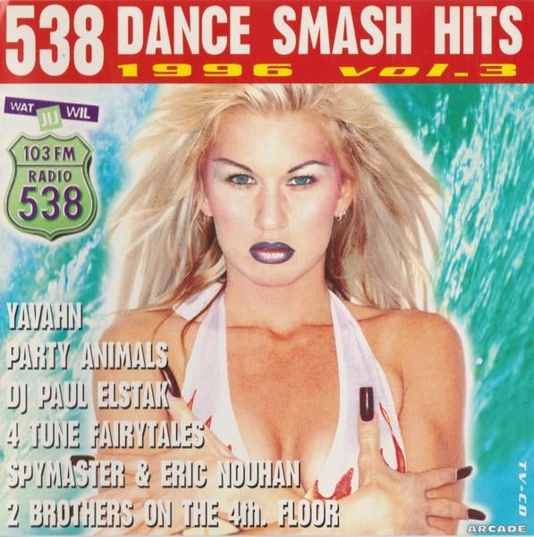 CD - 538 Dance Smash Hits 1996 Vol.3, Ophalen of Verzenden, Gebruikt, Dance Populair