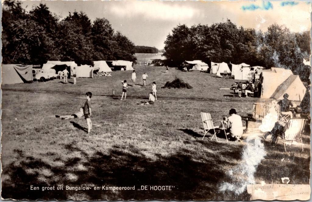 Eesveen - Bungalow- en Kampeeroord De Hoogte, Ophalen of Verzenden, 1960 tot 1980, Ongelopen, Overijssel