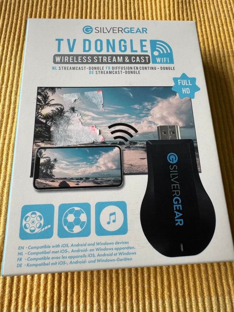 Tv dongle, Ophalen, Nieuw