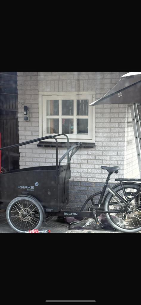 Elektrische bakfiets Belton, Ophalen, Gebruikt, 4 kinderen of meer