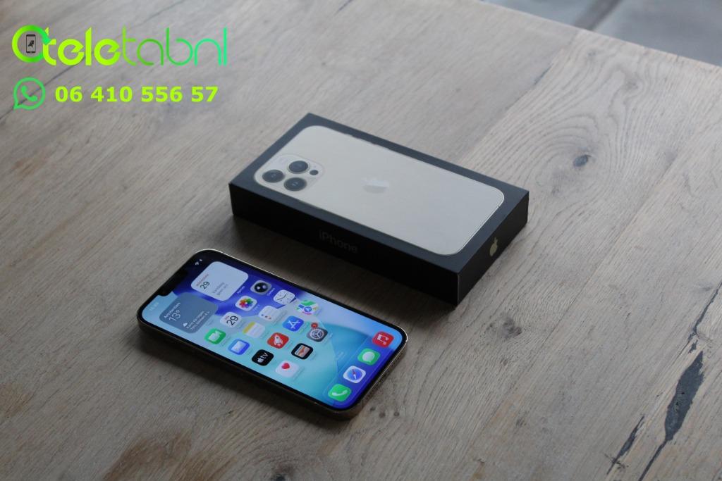 iPhone 13 Pro Max - 128GB - Gold | Batterij 100%, Telecommunicatie, Mobiele telefoons | Apple iPhone, Apple, Refurbished, Ophalen of Verzenden