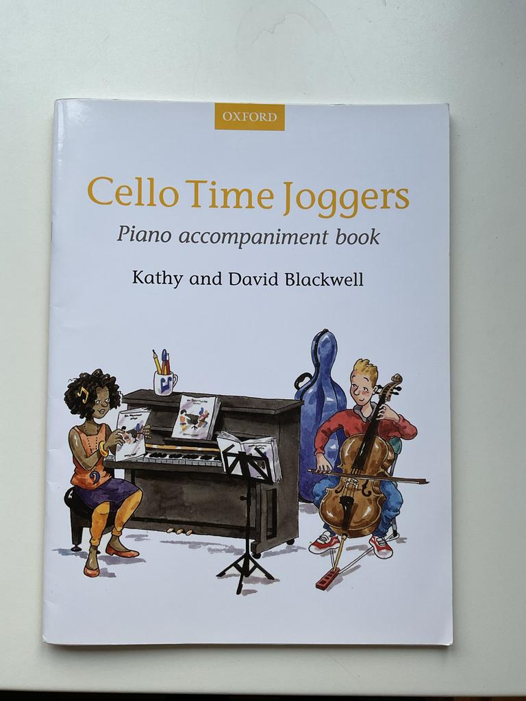 Cello time Joggers - piano accompaniment, Muziek en Instrumenten, Klassiek, Les of Cursus, Nieuw, Ophalen of Verzenden
