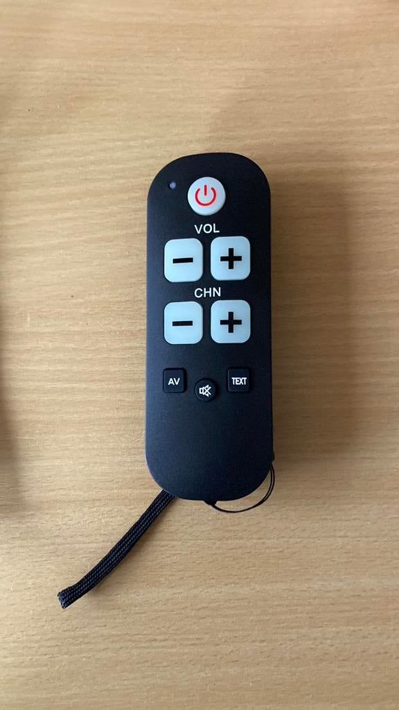 Senior afstandsbediening, Ophalen of Verzenden, Nieuw, Universeel, Tv