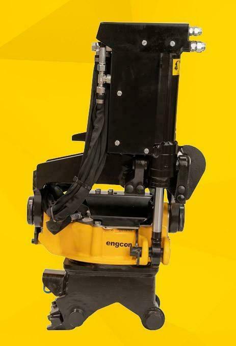 Draaikantelstuk Engcon CW05 Tiltrotator, Ophalen, Graafmachine