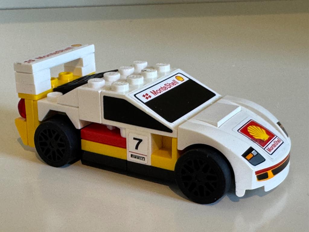 Lego Shell Ferrari F40 (30192), Ophalen of Verzenden, Zo goed als nieuw, Complete set, Lego