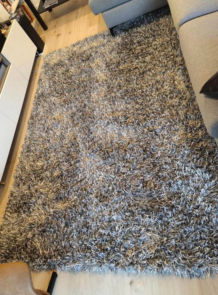 Tapijt COCO maison Paris 47661BRU - bruin - 160x230, Ophalen, Bruin, 150 tot 200 cm, 200 cm of meer