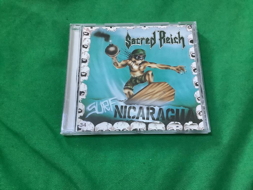 Sacred Reich-Surf Nicaragua cd, Ophalen of Verzenden, Gebruikt