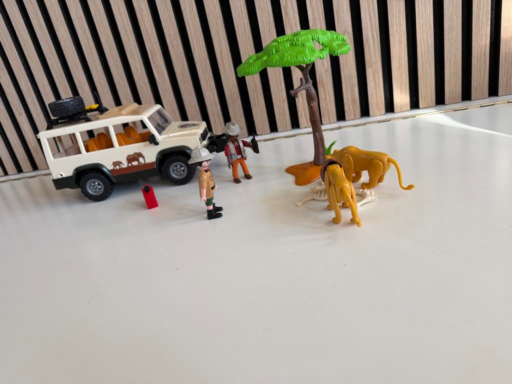 Playmobil 6798 Safari 4x4 met lier., Ophalen of Verzenden, Zo goed als nieuw