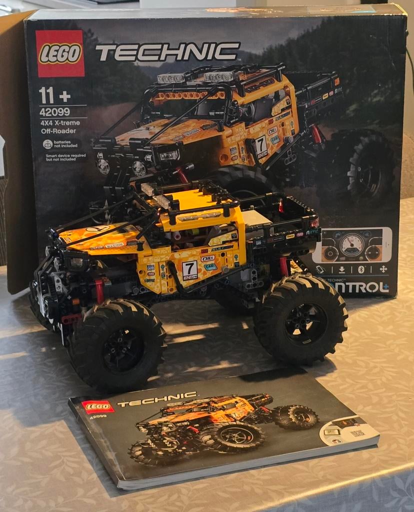 Lego Technic 42099 4x4 X-treme Off-Roader, Ophalen of Verzenden, Zo goed als nieuw, Complete set, Lego