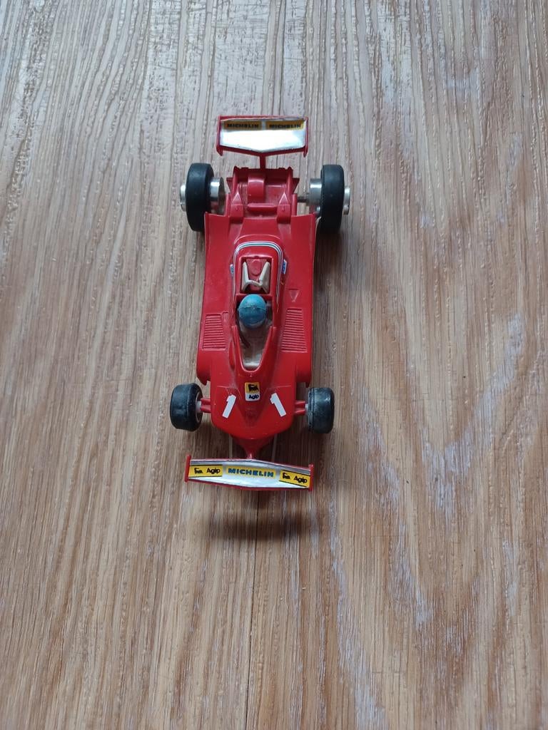 Polistil 312 T4 Ferrari nr. 1 Champion 175 Jody Scheckter, Ophalen of Verzenden, Elektrisch, Overige merken