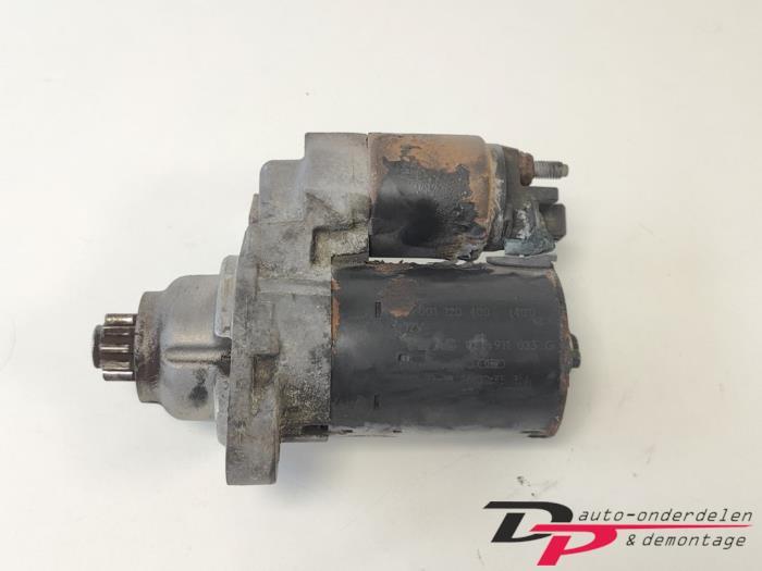 Startmotor van een Volkswagen Polo, Gebruikt, -, Volkswagen, -