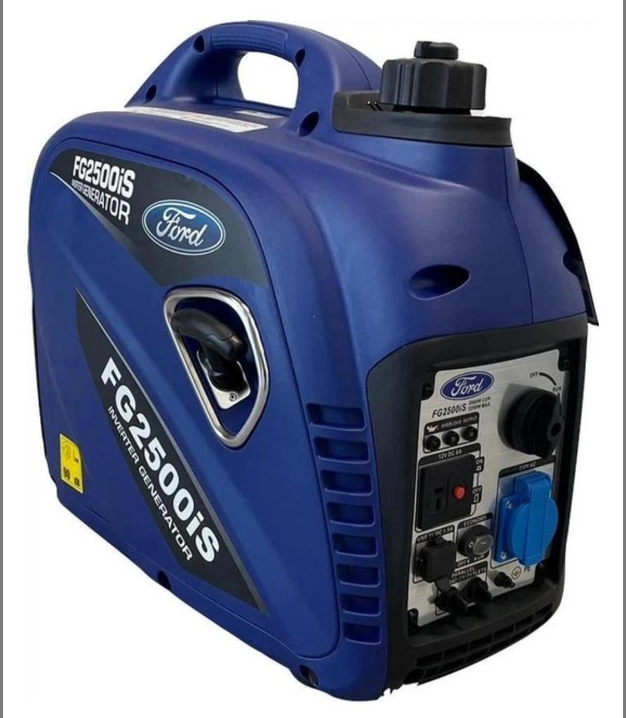 Ford FG2500iS Inverter Generator - Nieuwstaat, Doe-het-zelf en Verbouw, Aggregaten, Benzine, Geluidgedempt, Ophalen of Verzenden