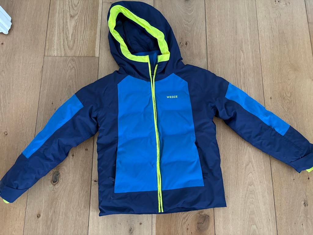 Wedze Ski-jas kind 10 jaar, Kinderen en Baby's, Ophalen, Zo goed als nieuw, Jongen of Meisje, Jas