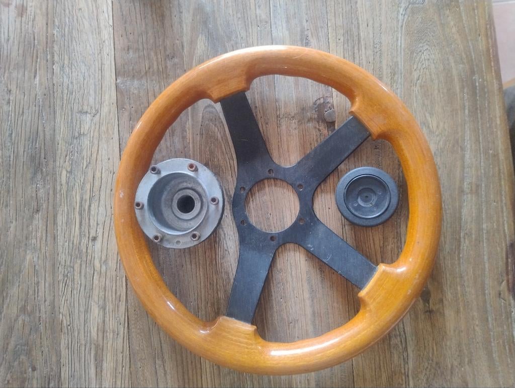 Houten stuur met naaf voor BLM Mini Cooper, Ophalen of Verzenden, Mini