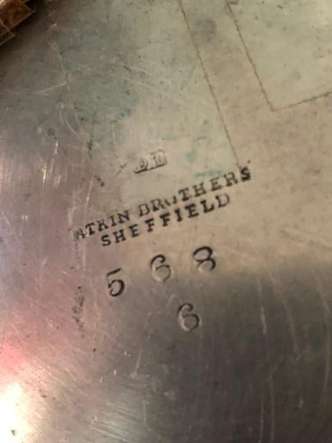 Sheffield tinnen theepot atkin druthers sheffield, Antiek en Kunst, Antiek | Tin, Ophalen of Verzenden