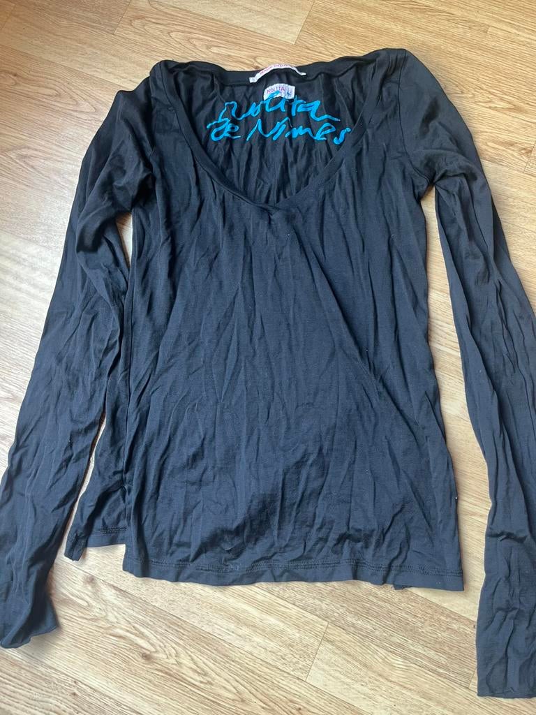 Nolita zwarte top S, Ophalen of Verzenden, Gedragen, Zwart, Lange mouw