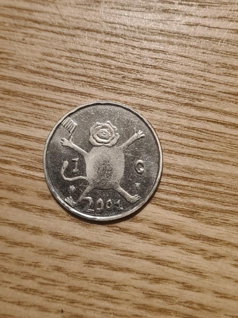 Laatste gulden 2001, Ophalen of Verzenden, Koningin Beatrix, 1 gulden
