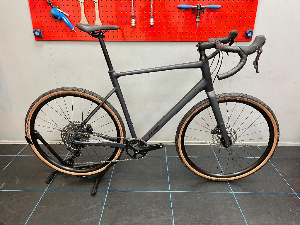 CUBE NUROAD PRO Night/black Mt XL, L, (NIEUWE FIETS), 28 inch, 57 tot 61 cm, Meer dan 20 versnellingen, Ophalen