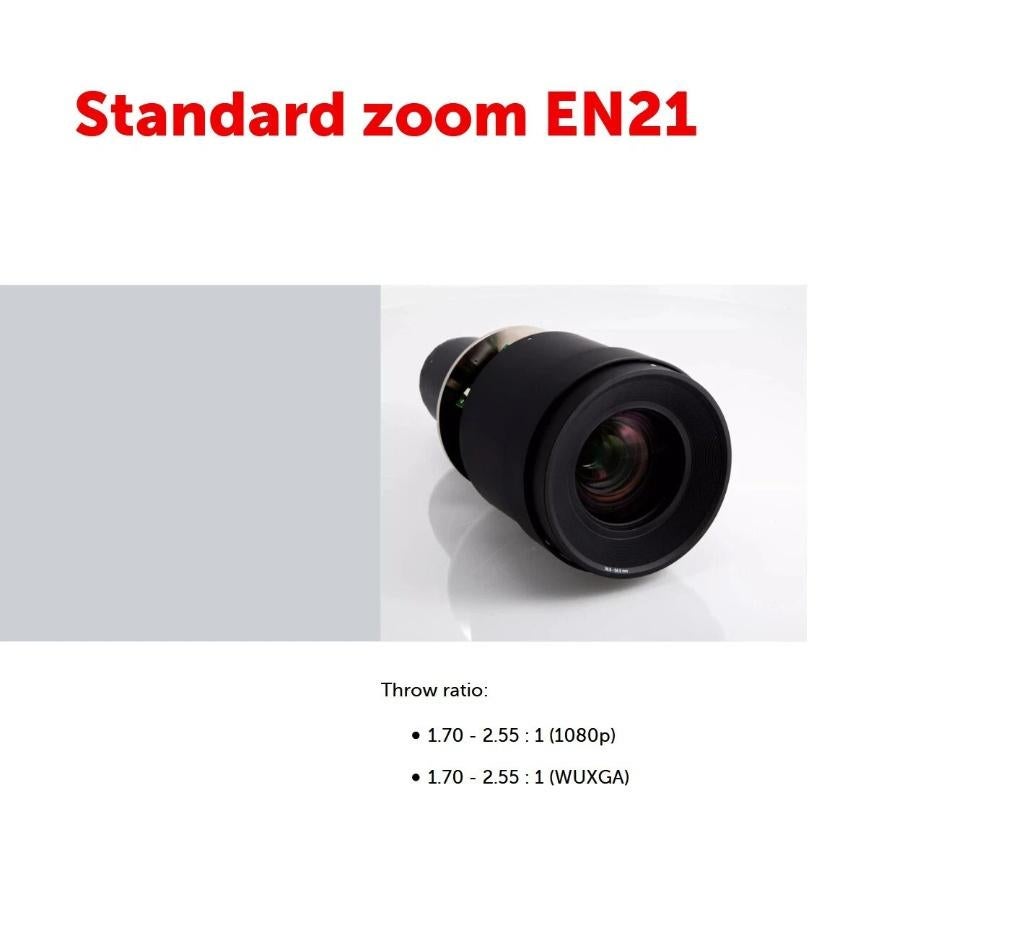 Barco EN21 Lens, Ophalen of Verzenden, Zo goed als nieuw, DLP, Ultra HD (4K)
