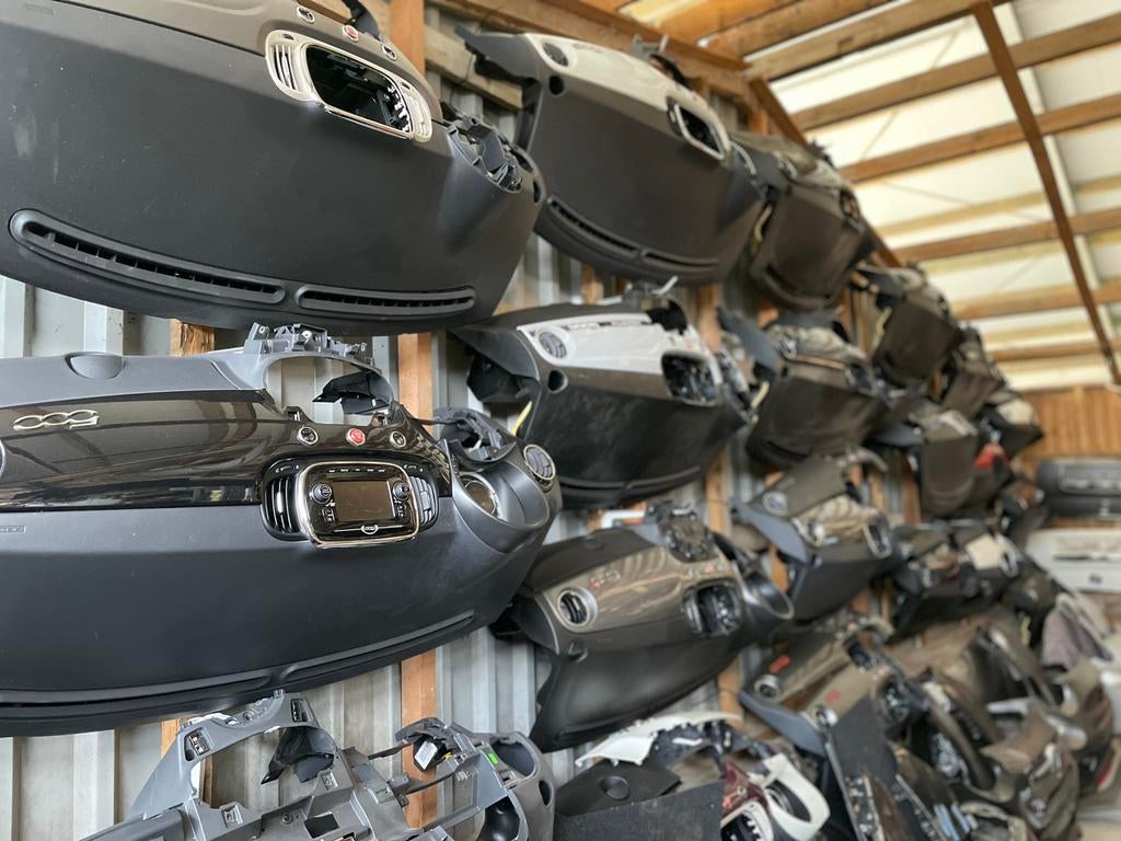 Fiat 500 facelift dashboarden en airbagsets, Ophalen of Verzenden, Fiat