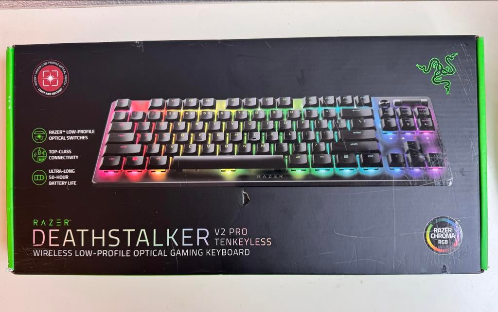 Gaming keyboard razer deathstalker V2 Pro, Ophalen of Verzenden, Zo goed als nieuw