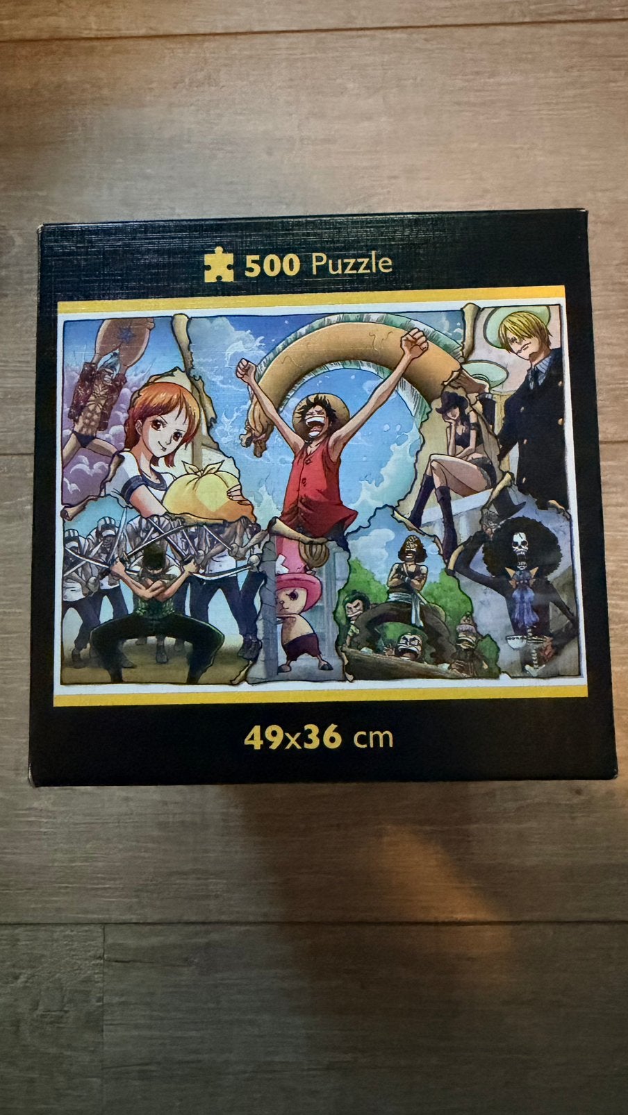 One piece puzzel, Ophalen, Nieuw