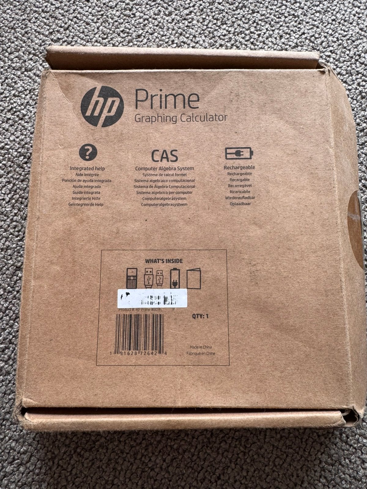 HP Prime G2 calculator, Diversen, Ophalen of Verzenden, Grafische rekenmachine, Zo goed als nieuw