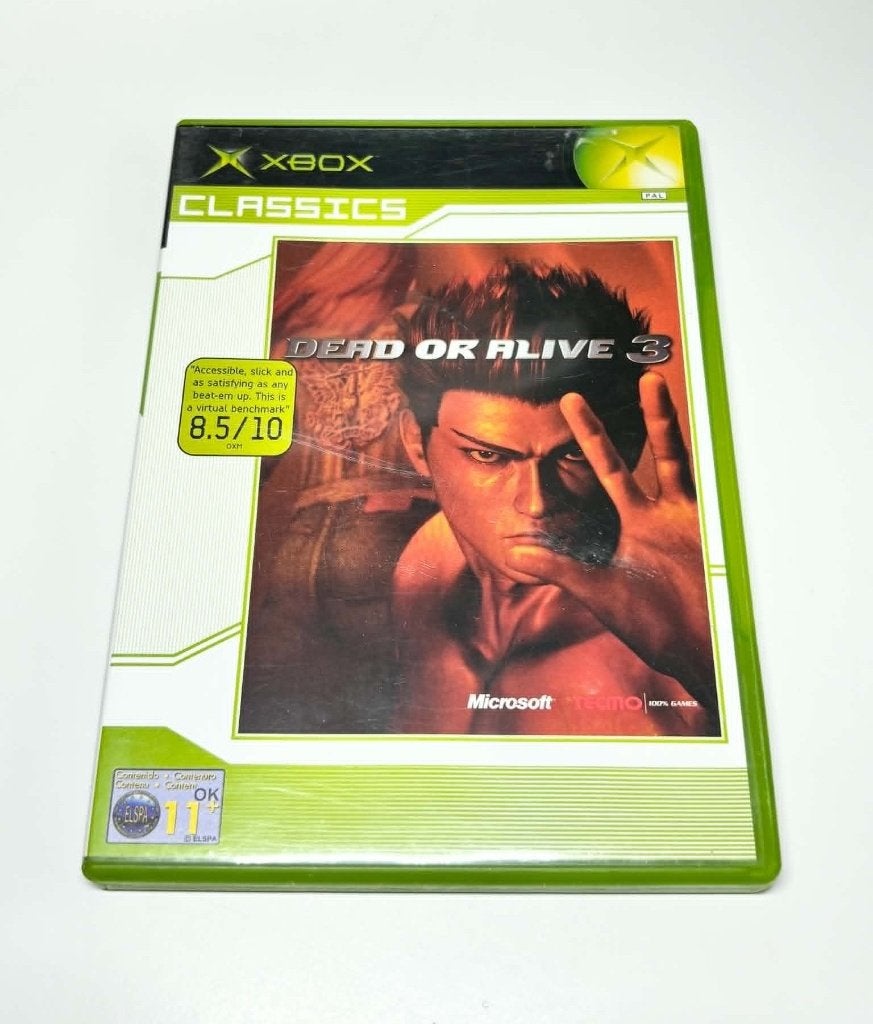 Dead Or Alive 3 Xbox Classics, Gebruikt, Vechten, Ophalen of Verzenden, 3 spelers of meer
