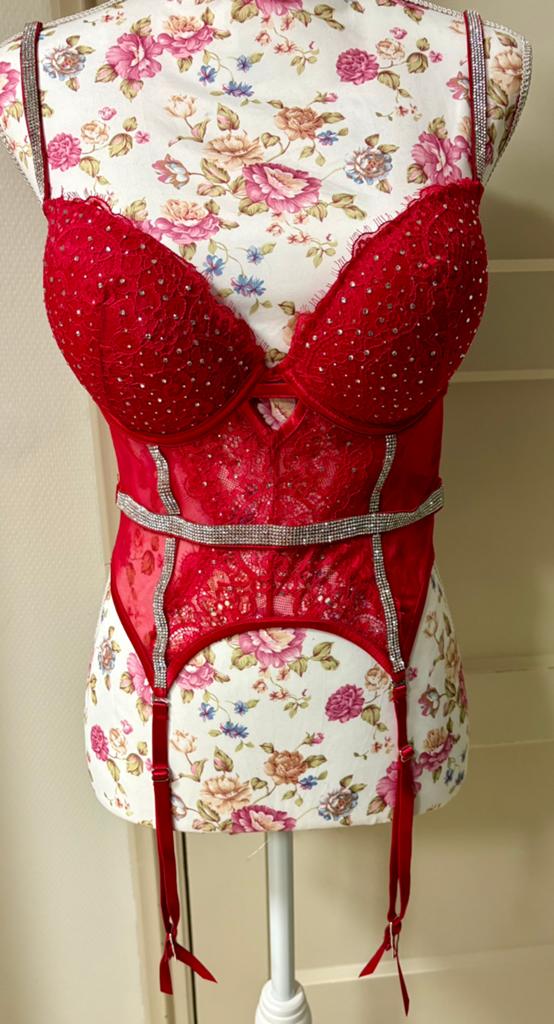Lingerie, Verzenden, Zwart, String