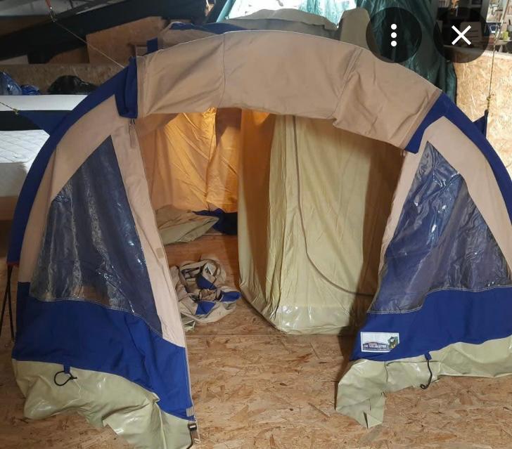 Koepeltent Vrijbuiter Olympia 2 Duo, Verzenden, Gebruikt